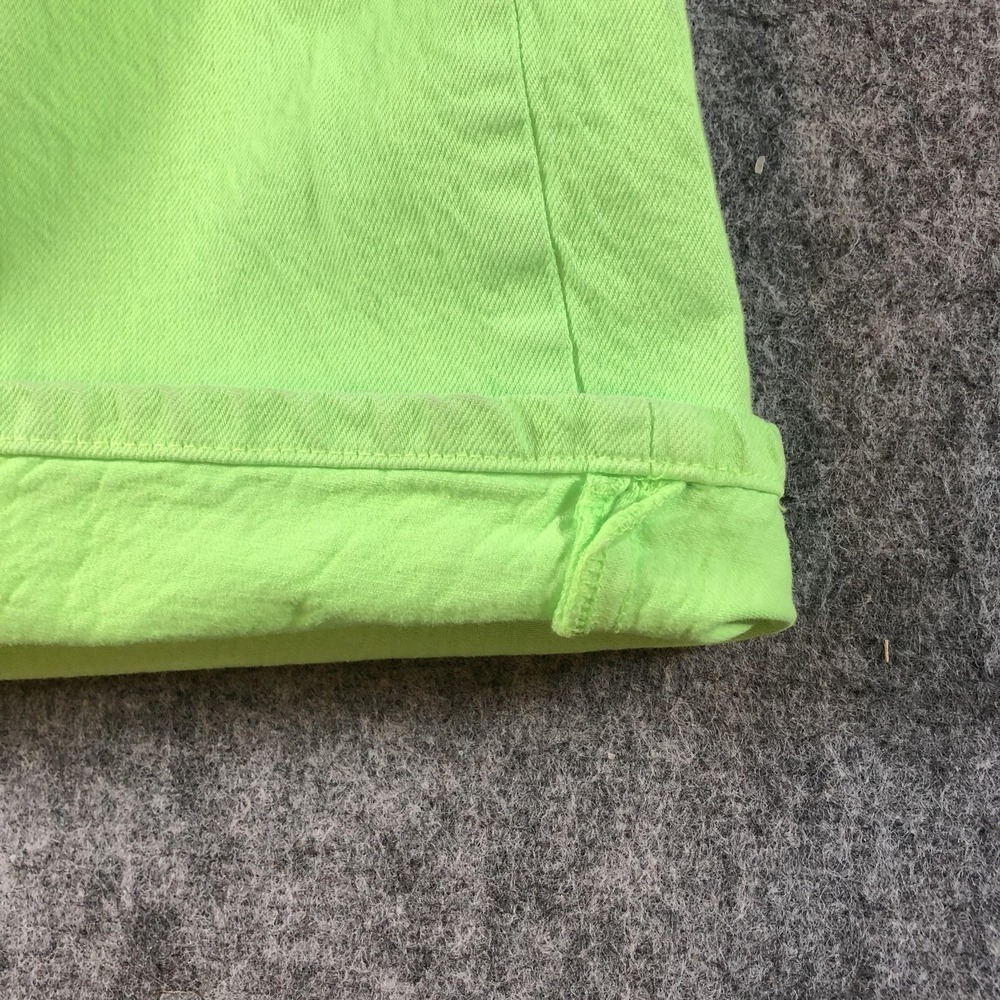 Zara Women's 8 Neon Green The Boogie Pant High Rise Wide Leg Jeans - Picture 8 of 10